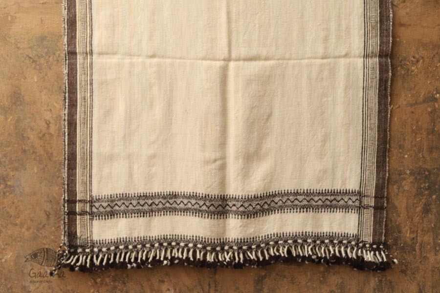 shop handwoven raw wool shawl