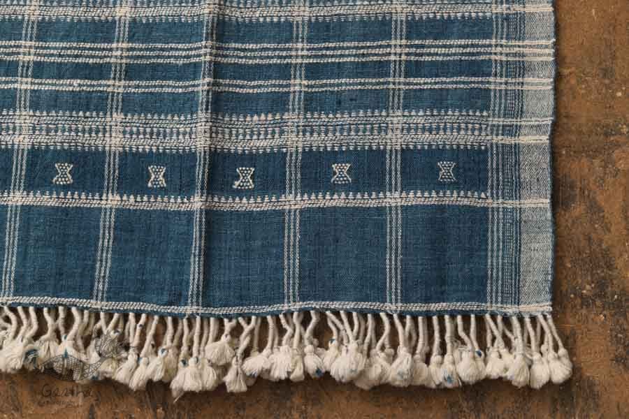 Salt Deserts of Kutch ❅ Hand spun ❅ Raw woolen Shawl ❅ R