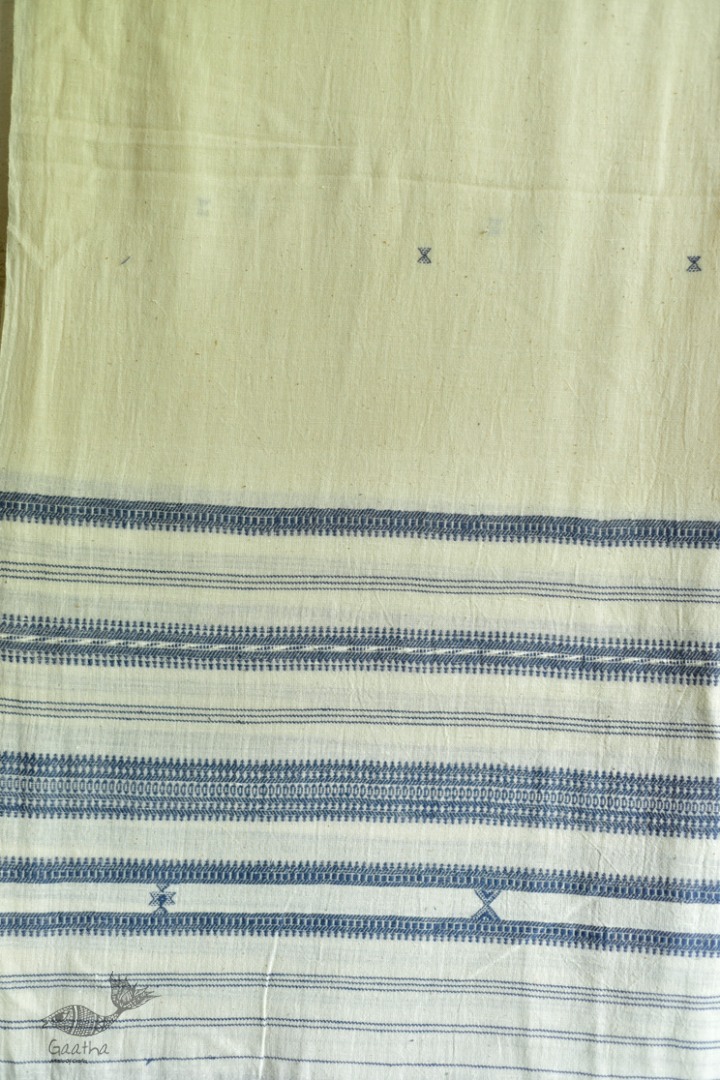 shop handwoven kala cotton bhujodi dupatta
