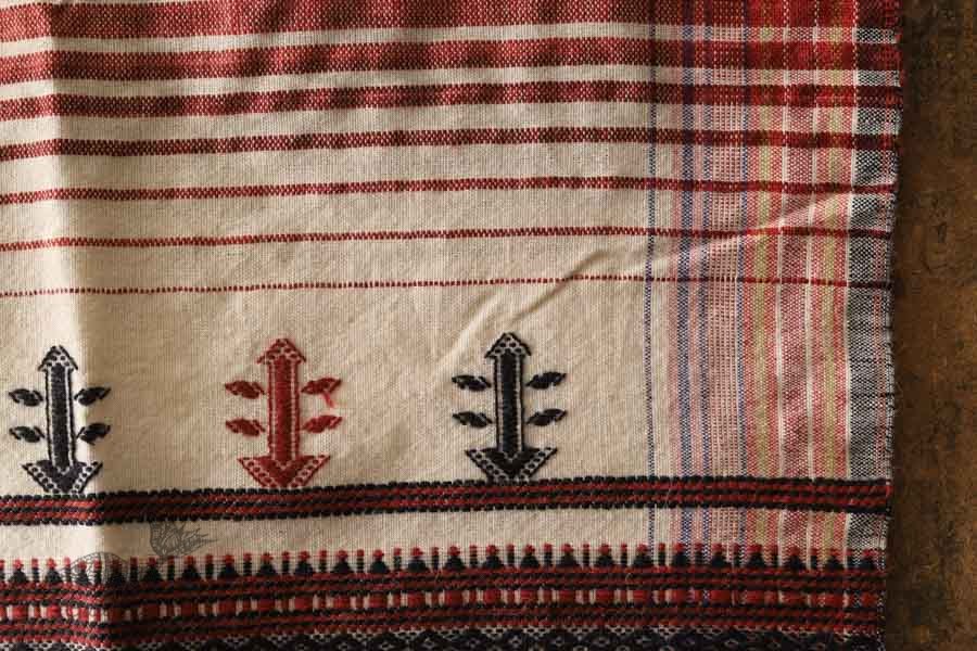 Salt Deserts of Kutch ❅ Raw Woolen Stole ❅ 9