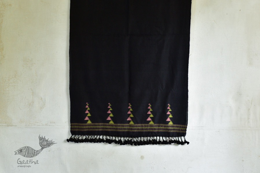 Sevanti | सेवंती ❥ Bhujodi Woolen Stole ❥ 13