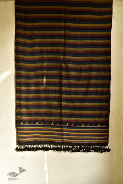 Sevanti | सेवंती ❥ Bhujodi Woolen Stole ❥ 24