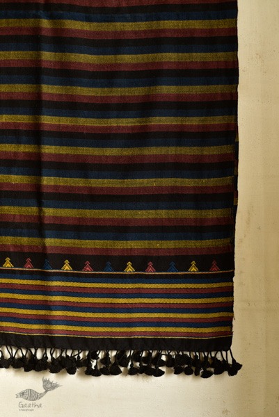 Sevanti | सेवंती ❥ Bhujodi Woolen Stole ❥ 24
