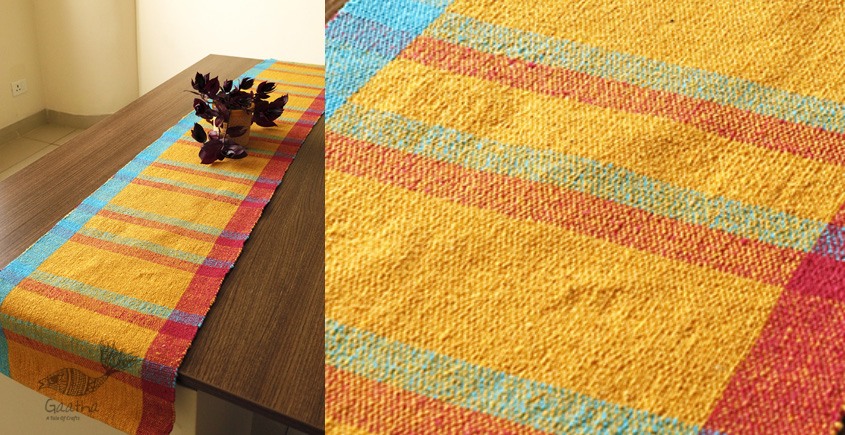 Handwoven cotton Multi Purpose runner