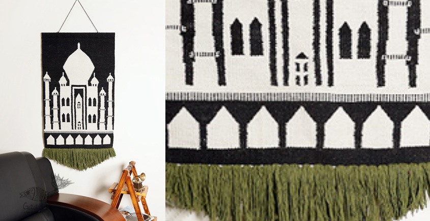 Cotton handwoven wall hanging