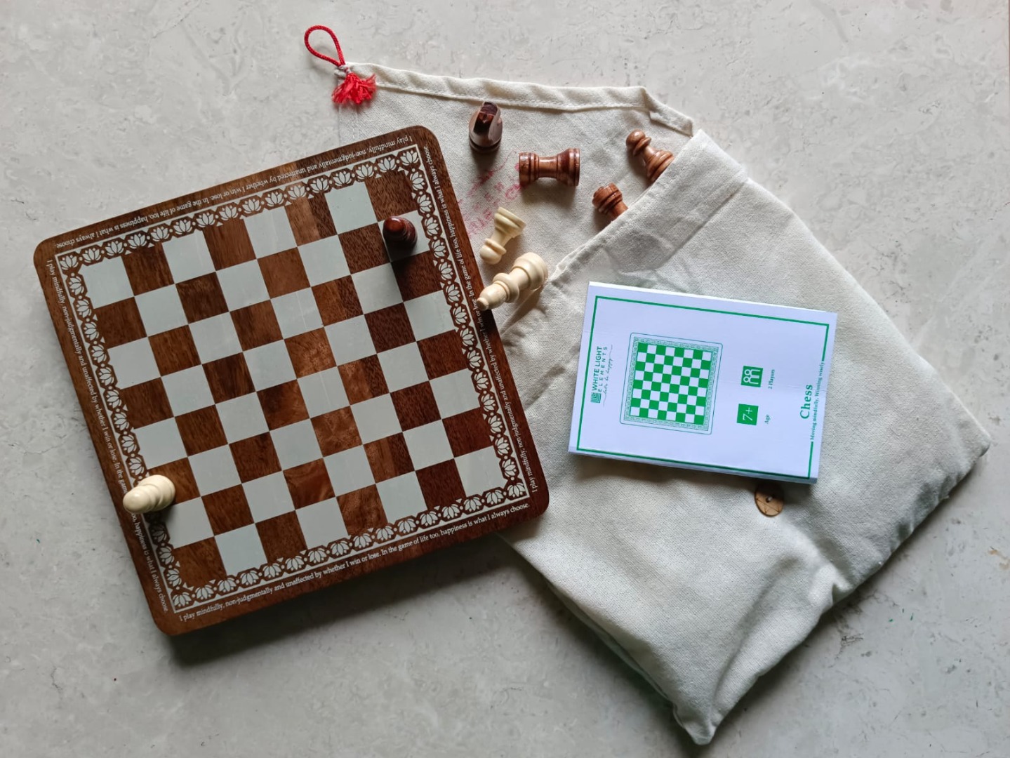 shop Handmade Wooden indoor Board game - Chess