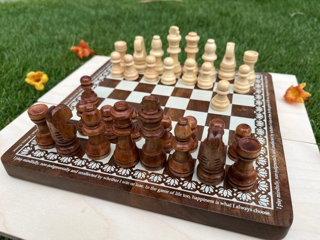 shop Handmade Wooden indoor Board game - Chess