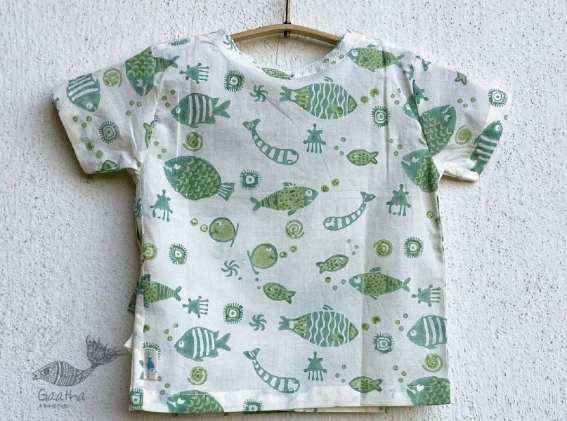 Chubby | Organic Cotton . Kids Garment ★ 1 ★ Fish Print