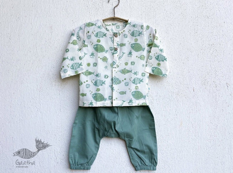 Chubby | Organic Cotton . Kids Garment ★ 2 ★ Fish Print