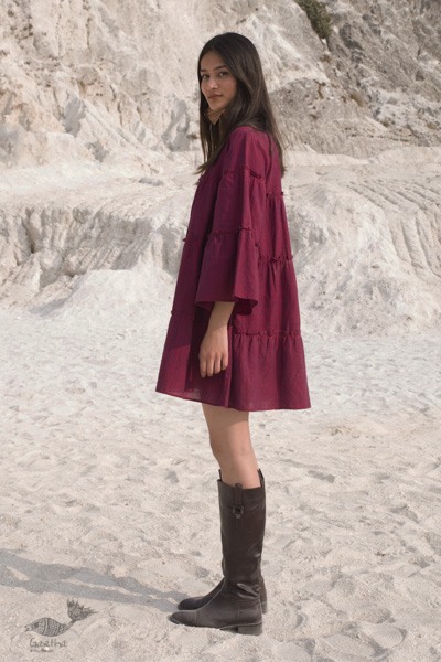 Wovhan ✠ Handloom Cotton Tunic ✠ 14