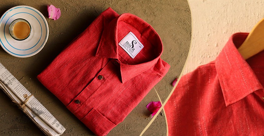 कनिष्क ♕ Handwoven Cotton Shirt ♕ 2