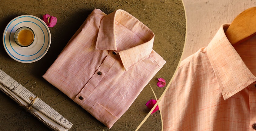 कनिष्क ♕ Handwoven Cotton Shirt ♕ 3