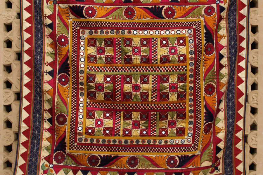 चाकलो ✾ Chaaklo ✾ Embroidery wall hanging ~ 2