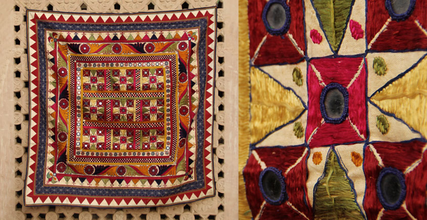 चाकलो ✾ Chaaklo ✾ Embroidery wall hanging ~ 2
