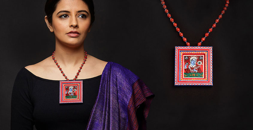 Razia Kunj ♥ Handcrafted Jewelry ♥ SHEKHAWATI NECKLACE   . A