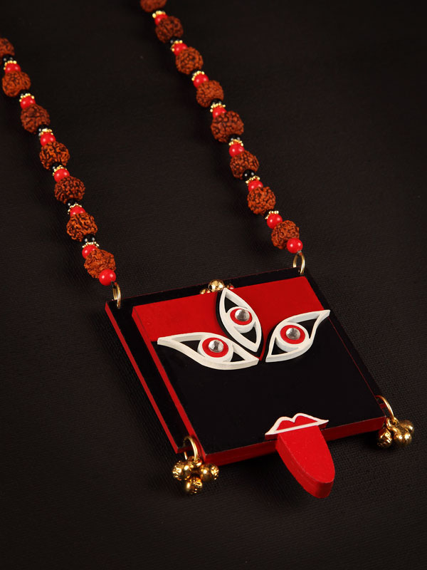 Razia Kunj ♥ Handcrafted Jewelry ♥ Temple Necklace . E