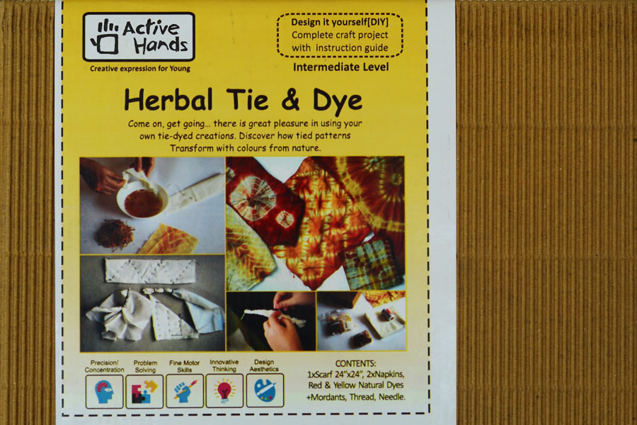 Active Hands ~  Herbal Tie & dye