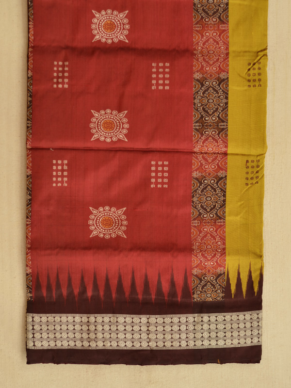 Uphar ❂ Sambalpuri Silk Saree ❂ G