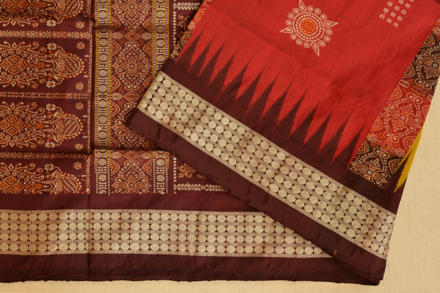 Uphar ❂ Sambalpuri Silk Saree ❂ G