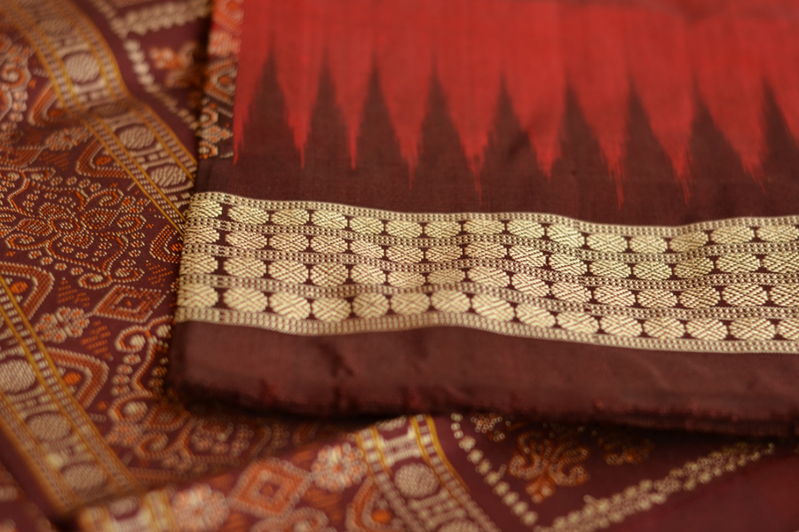 Uphar ❂ Sambalpuri Silk Saree ❂ G