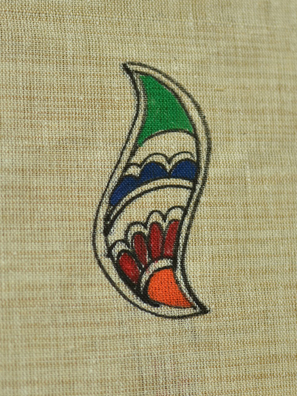 Urmika ❁ Cotton Silk . Madhubani Dupatta ❁ 5