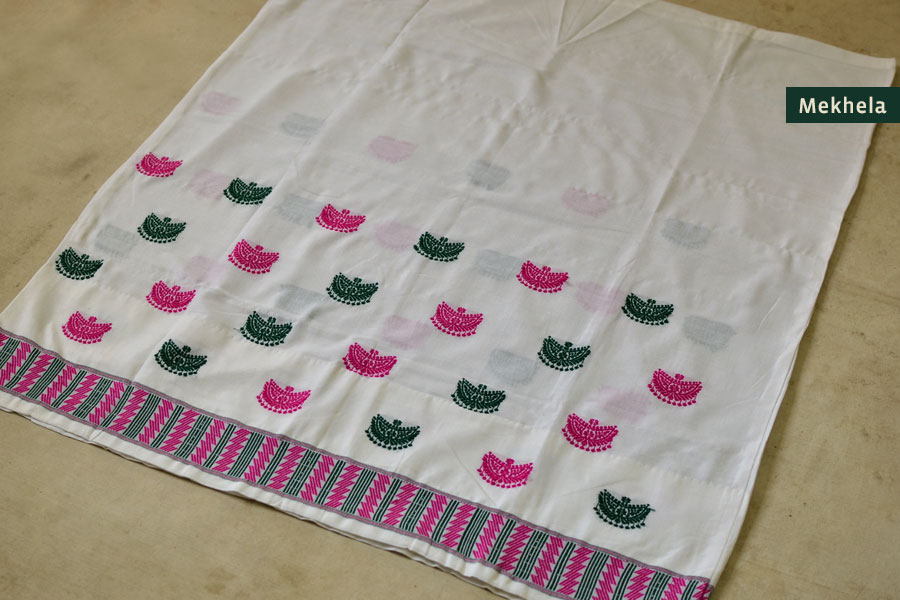 Assamese Handwoven ✽ Mekhela Sador ✽ A