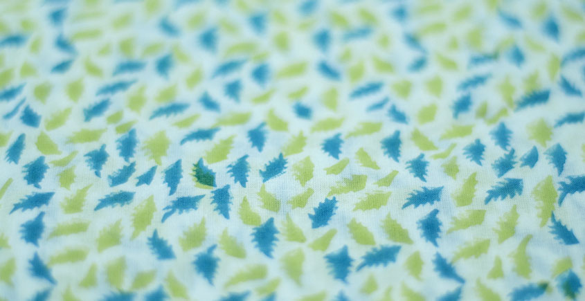 Sanganeri fabric ~ 19 (Block Printed . Per Meter)