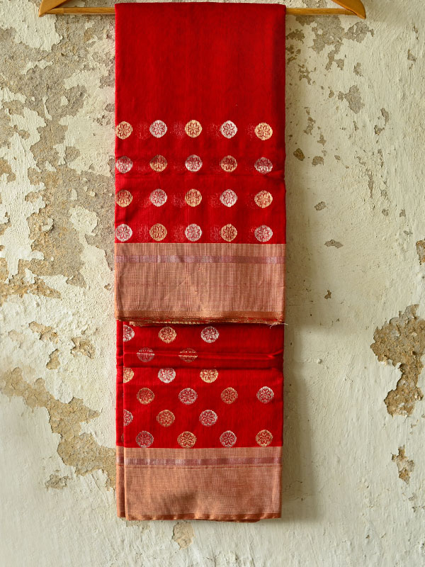 Chanderi saree ~ Puskaraparna