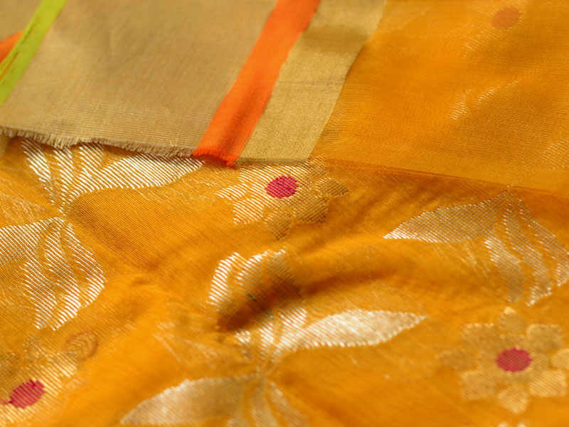 Setyawati ~ Handwoven Chanderi Saree { 33 }