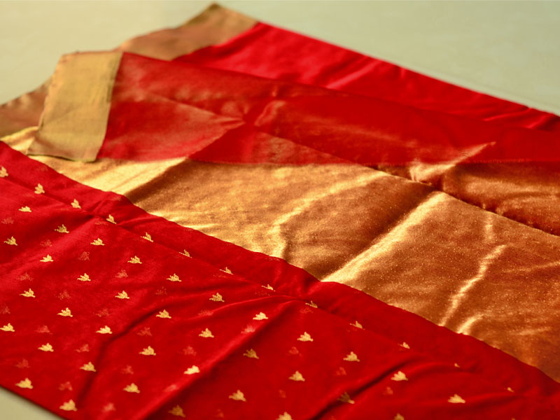 Setyawati ~ Handwoven Chanderi Saree { 9 }