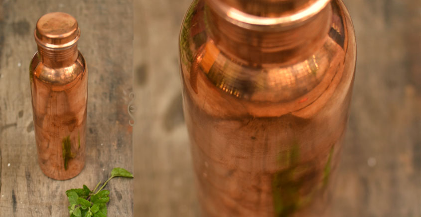 Pure Copper Water Bottle { 950ml }