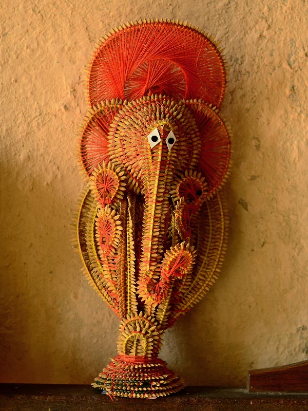 Dhaana Murti ~ Ganesha (Red IV)