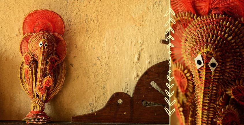 Dhaana Murti ~ Ganesha (Red IV)