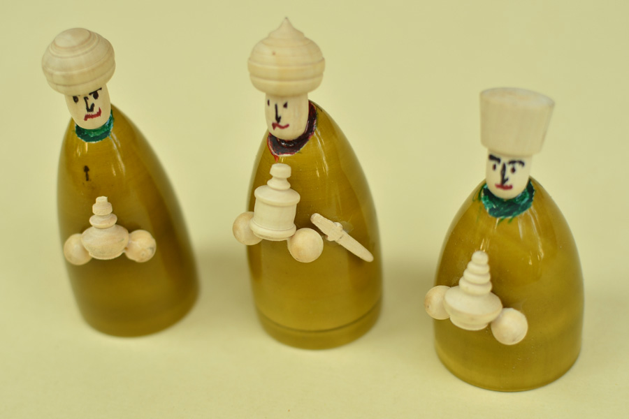 Etikoppaka ⛄ Toy ⛄ 31 { set of 3 }
