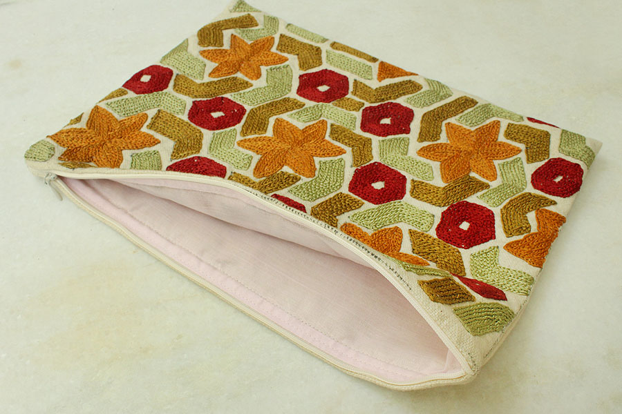 I-Pad Cotton Aari Embroidered Cover ( 10.5 ) ✽ 23