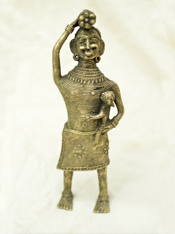 Ormolu ✺ Dhokra Tribal Women { 2 }