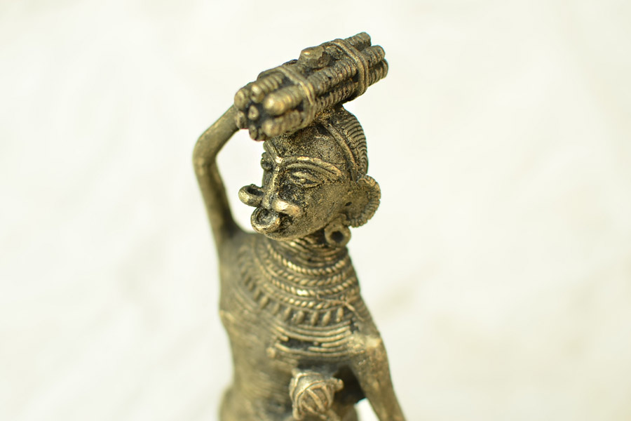 Ormolu ✺ Dhokra Tribal Women { 2 }