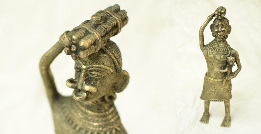 Ormolu ✺ Dhokra Tribal Women { 2 }