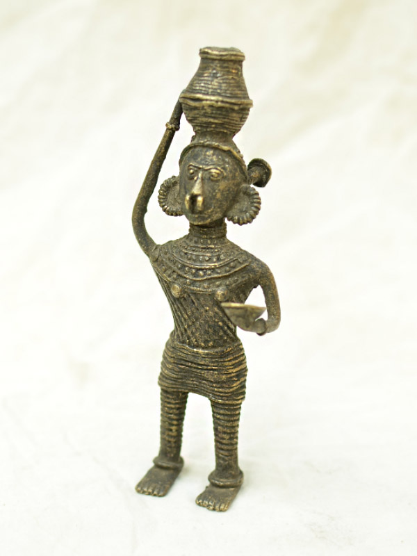 Ormolu ✺ Dhokra Tribal Women { 4 }