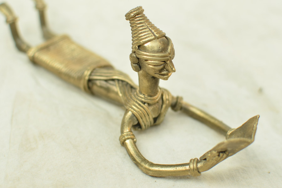 Ormolu ✺ Dhokra Reading Women { 8 }