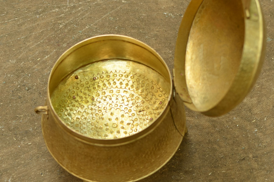 shop Handcrafted Brass Paan Daan