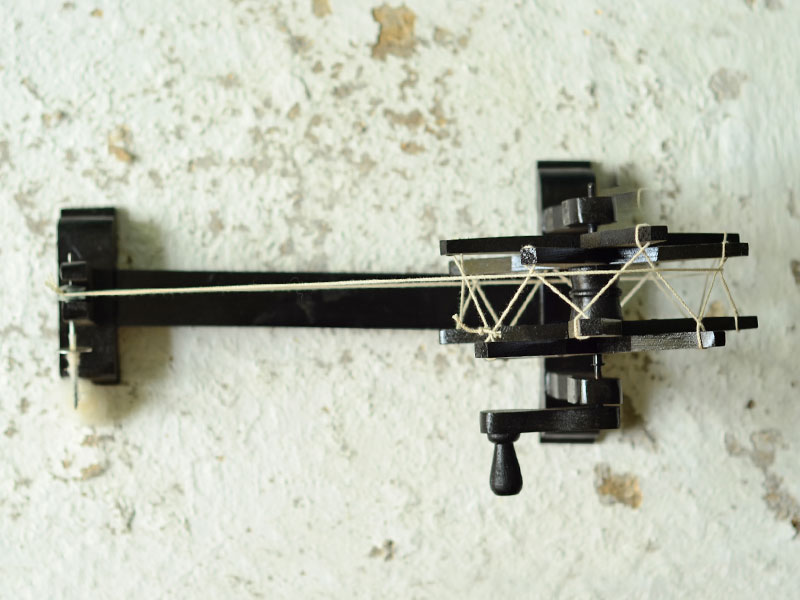 Swavalamban ~ Charkha { Black . 40cm }