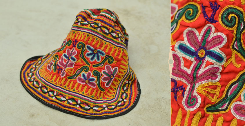 Pieces of Sindh ❂ Hand Embroidered Cap ❂ 95