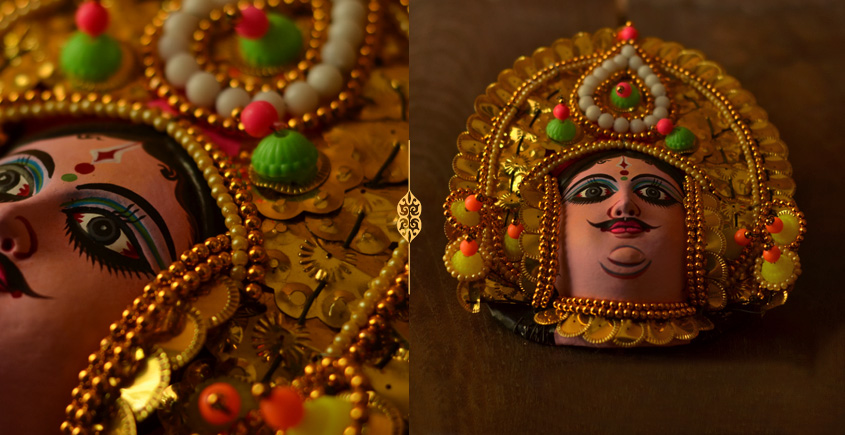 Chhau Mask : E