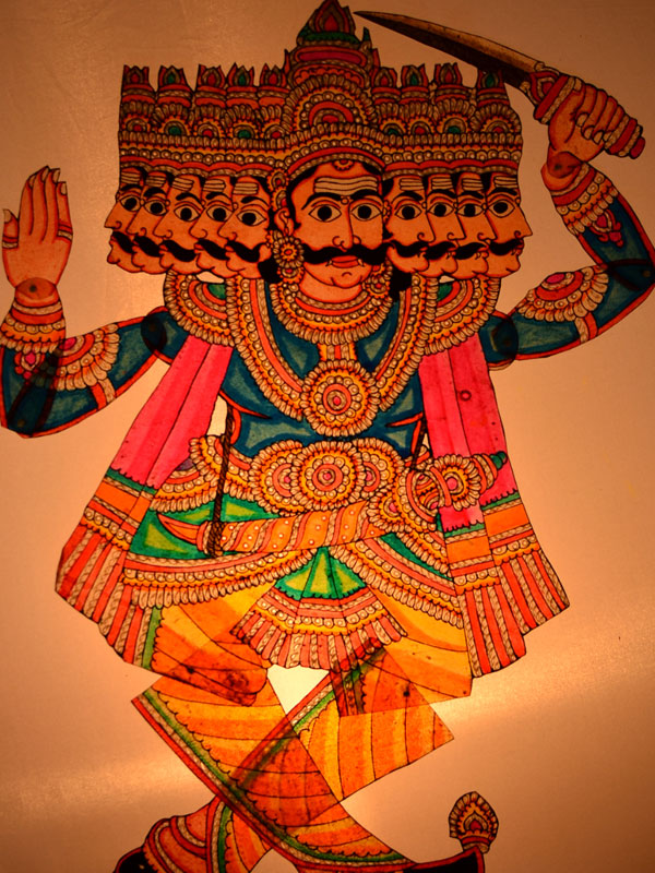 Shop Leather Puppets - Lankapati Ravana 