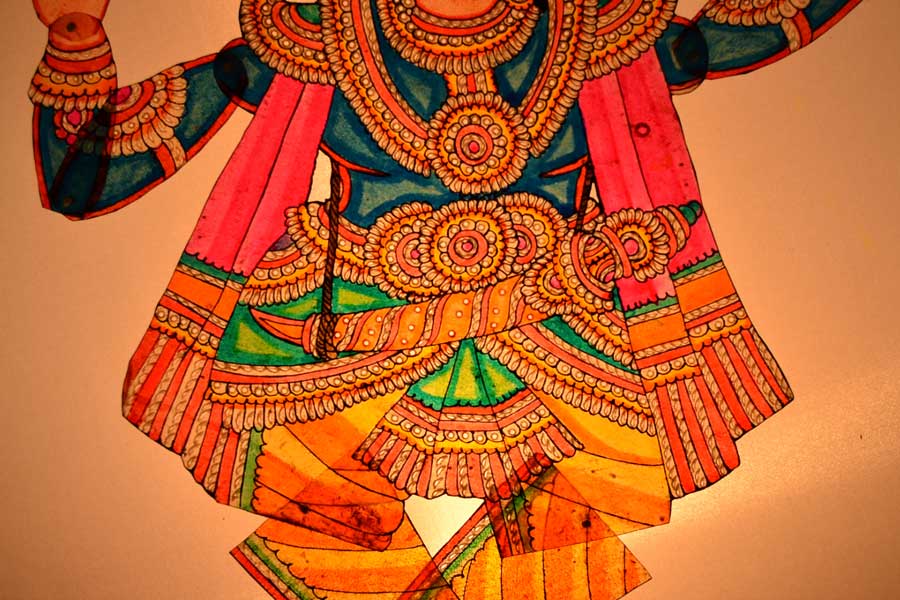 Shop Leather Puppets - Lankapati Ravana 