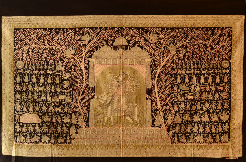 Sacred cloth of the Goddess- Vishat mata ( 64X41 )