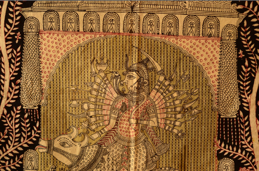 Sacred cloth of the Goddess- Vishat mata ( 64X41 )