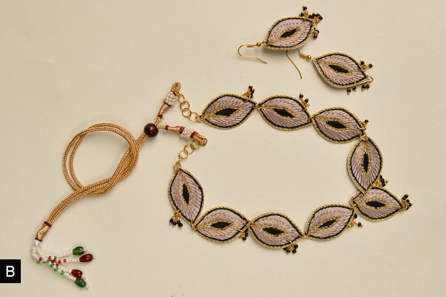 Of Glitter & Shine ☆ Embroidered Jewelry { Necklace } 14