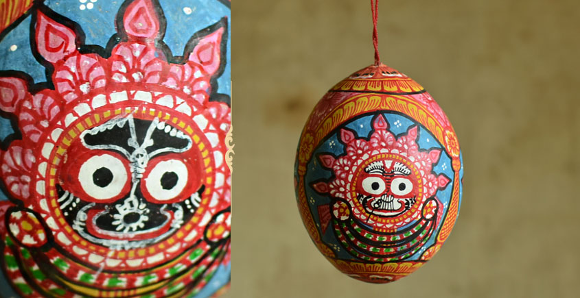 Pattachitra ~ Coconut Hanging ~ 1